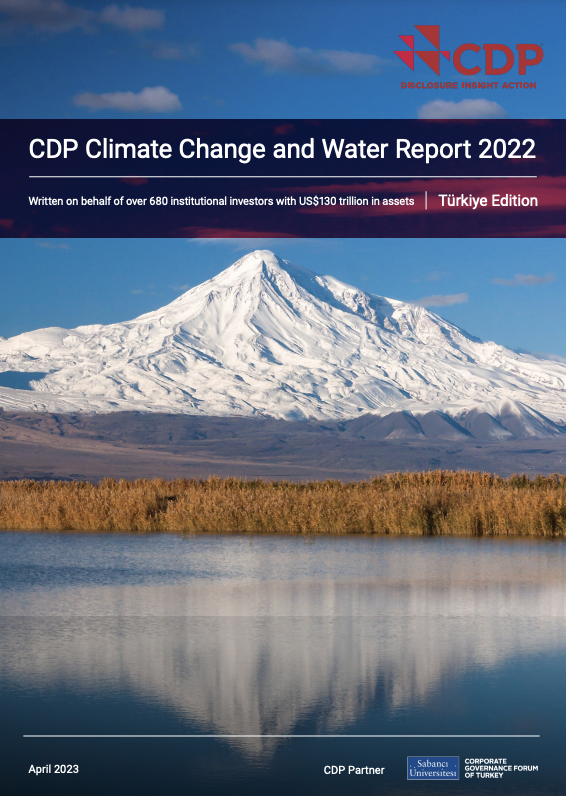 CDP Türkiye İklim Değişikliği ve Su Raporu 2022